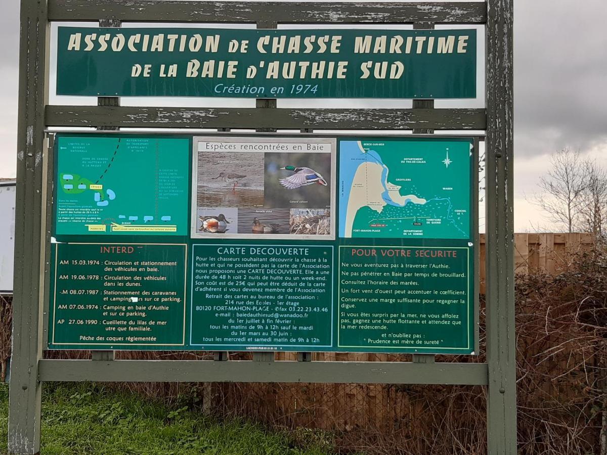 Les Obiones, Vue Laterale Mer, Fort Mahon Plage, Magnifique Studio Cabine 4P, Avec Balcon , Parking Prive Gratuit, Wifi, Classe 2 Etoiles, Exposition Plein Sud En Baie De Somme Zewnętrze zdjęcie